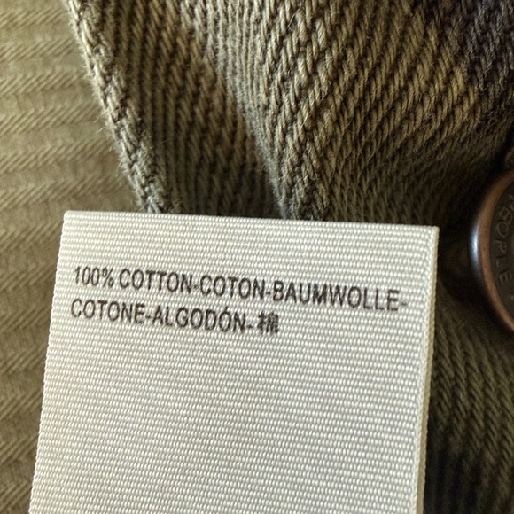 We The Free Free People Camo Distressed Jean Shorts | Size 30 - Picture 9 of 11